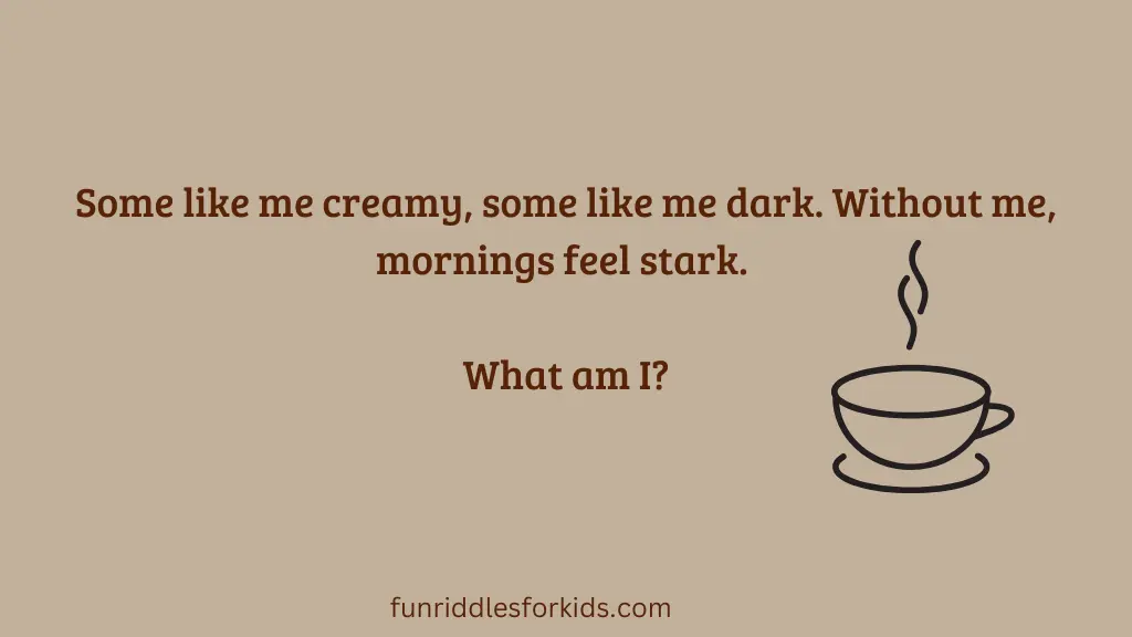 Coffee Riddles