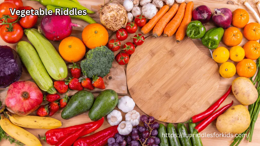 Vegetable Riddles & Brain Teasers for Grown-Ups