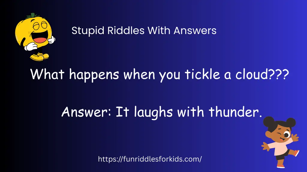 Stupid Riddles with Answers