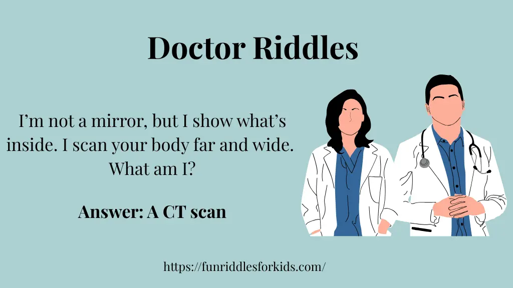 Doctor Riddles with Answers