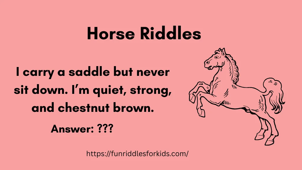 Horse Riddles with Answers