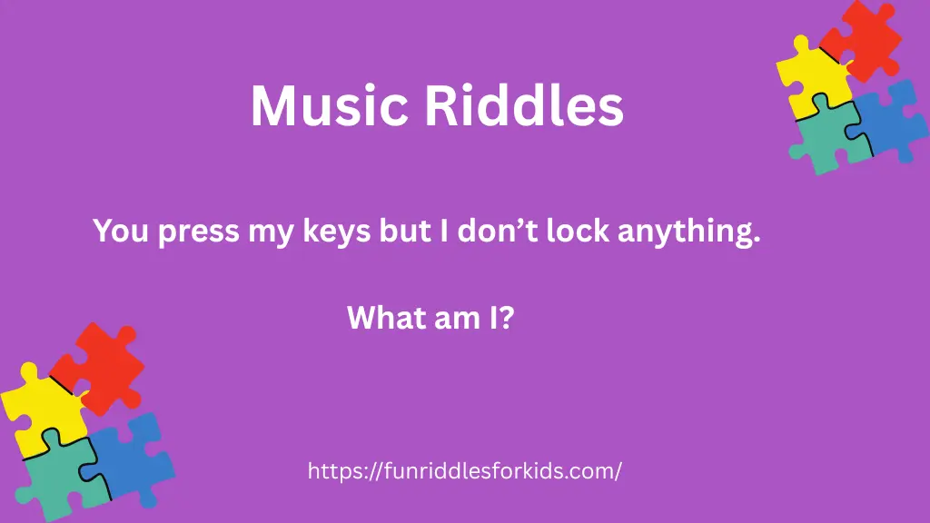 Music Riddles with Answers
