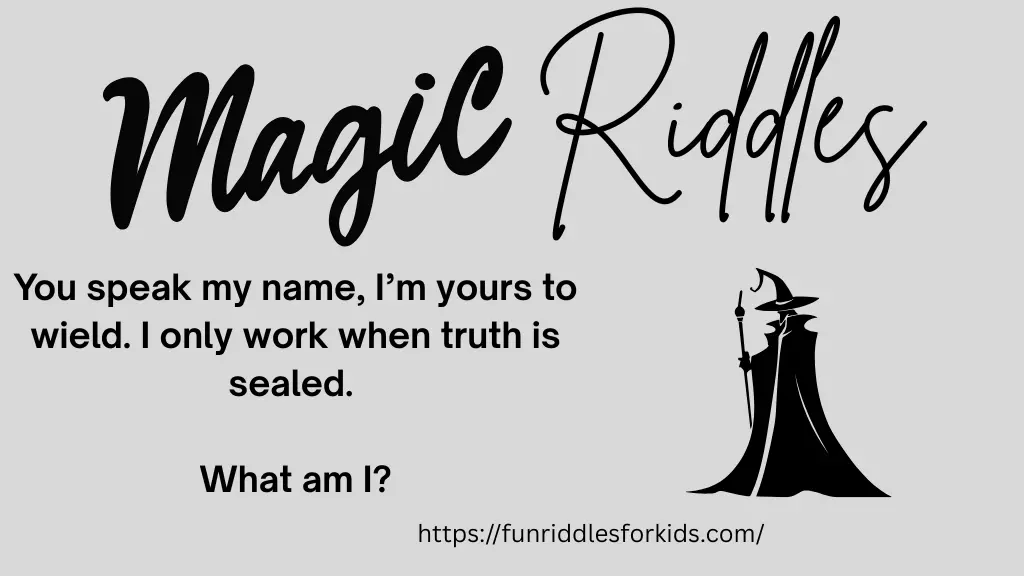 Magic Riddles with Answers 